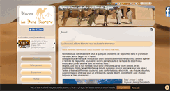 Desktop Screenshot of bivouac-laduneblanche-zagora.com