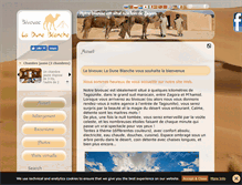Tablet Screenshot of bivouac-laduneblanche-zagora.com